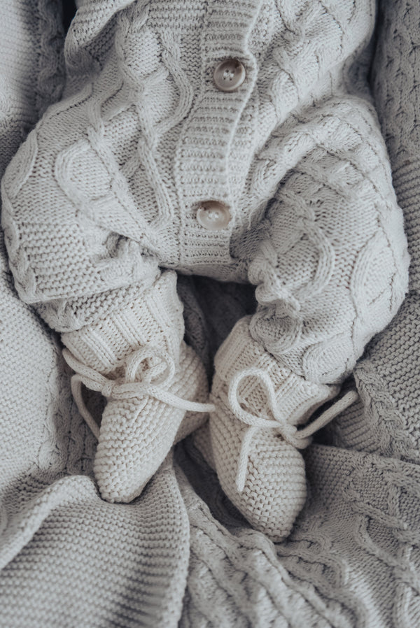 luna-luca-organic-booties-cream Luna and Luca - Sophia's Style-1